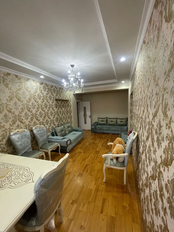 Satılır 3 otaqlı yeni tikili, 108 m², İnşaatçılar m.-2