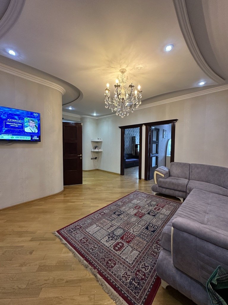 Satılır 3 otaqlı yeni tikili, 125 m², Memar Əcəmi m.-9