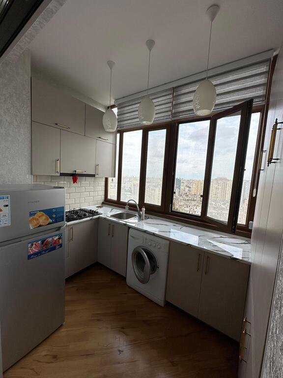 Kirayə verilir 2 otaqlı yeni tikili, 60 m², Memar Əcəmi m.-8
