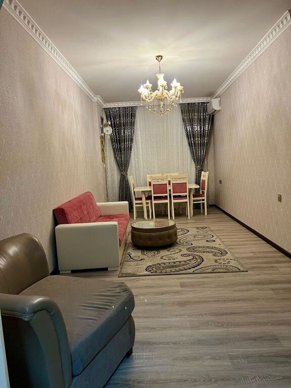 Kirayə verilir 3 otaqlı yeni tikili, 125 m², İnşaatçılar m.-12