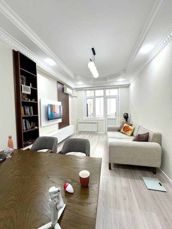 Satılır 2 otaqlı yeni tikili, 52 m², Xalqlar dostluğu m.-1