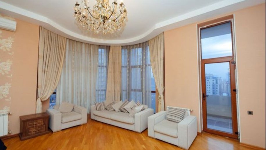 Kirayə verilir 4 otaqlı yeni tikili, 225 m², Sahil m.-4