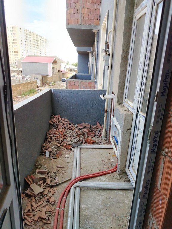 Satılır 3 otaqlı yeni tikili, 73 m², Saray-6