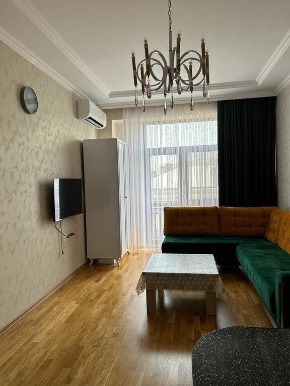 Kirayə verilir 1 otaqlı yeni tikili, 58 m², Qara Qarayev m.-4