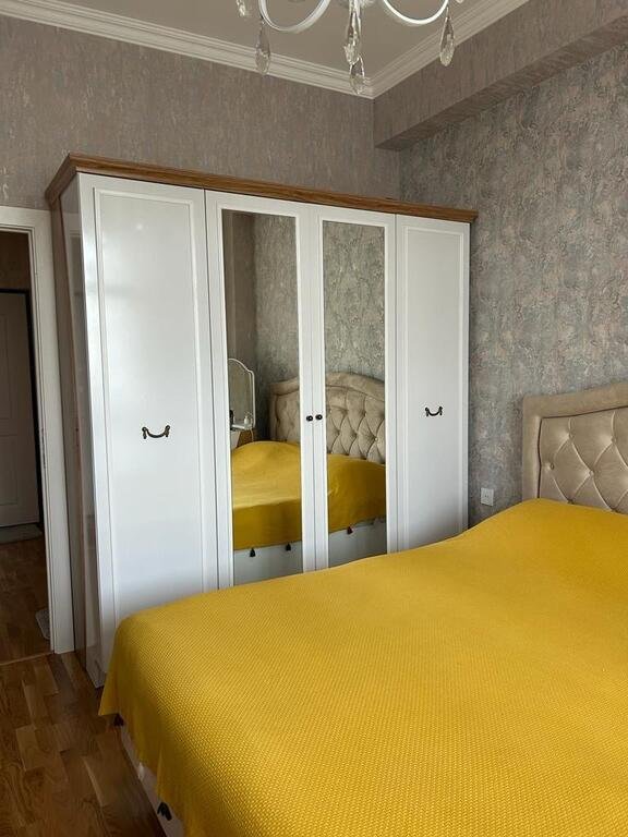 Kirayə verilir 1 otaqlı yeni tikili, 58 m², Qara Qarayev m.-9
