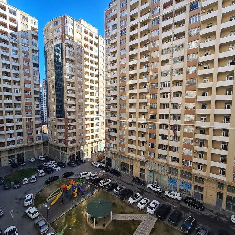 Satılır 3 otaqlı yeni tikili, 126 m², Xətai m.-1