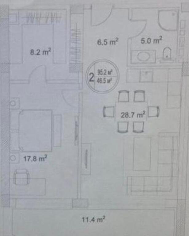 Satılır 2 otaqlı yeni tikili, 95.2 m², Nardaran-2