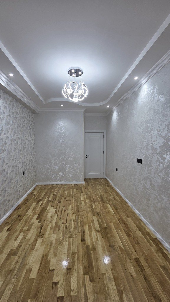 Satılır 1 otaqlı yeni tikili, 45.7 m², Qara Qarayev m.-3