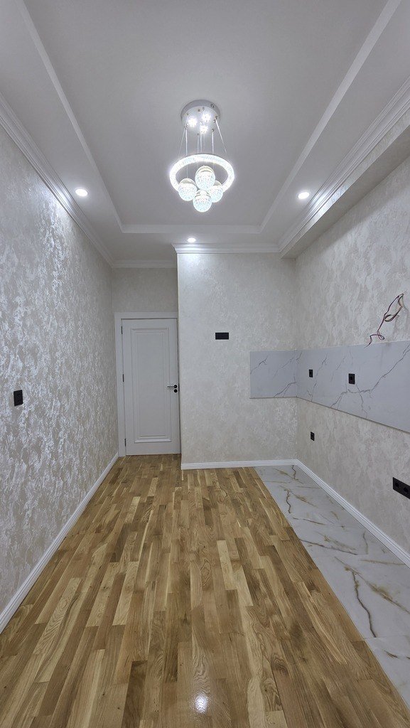 Satılır 1 otaqlı yeni tikili, 45.7 m², Qara Qarayev m.-4