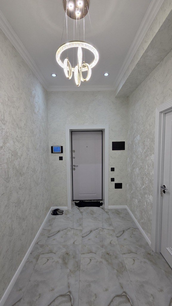 Satılır 1 otaqlı yeni tikili, 45.7 m², Qara Qarayev m.-7