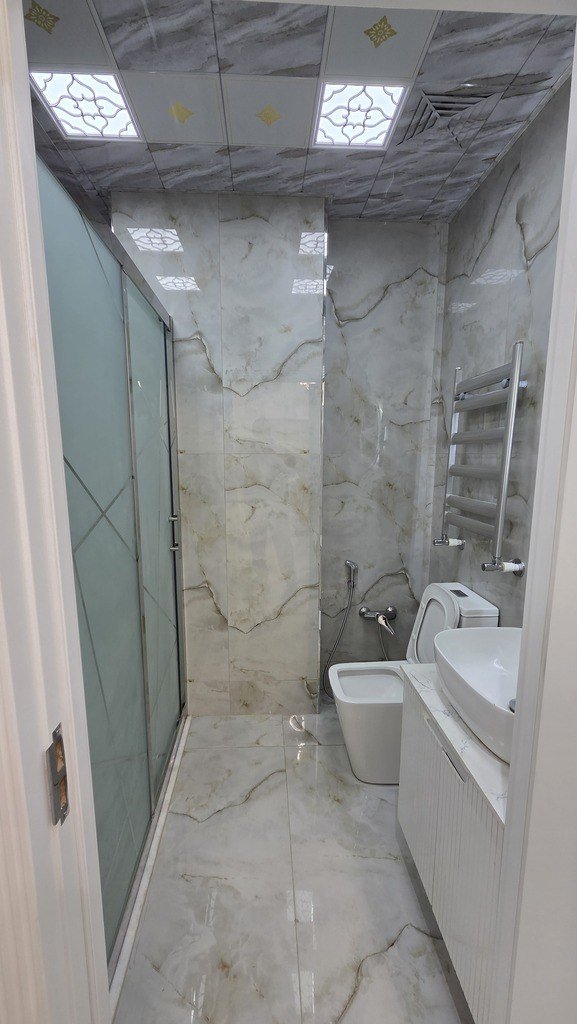 Satılır 1 otaqlı yeni tikili, 45.7 m², Qara Qarayev m.-10