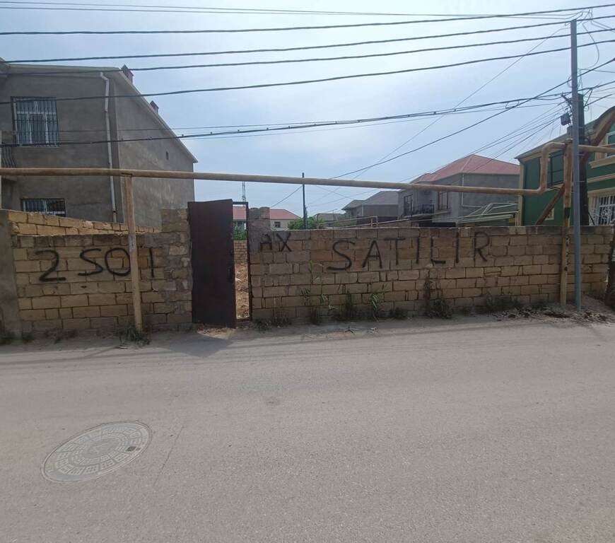 1.8 sot torpaq satılır, Binəqədi-2