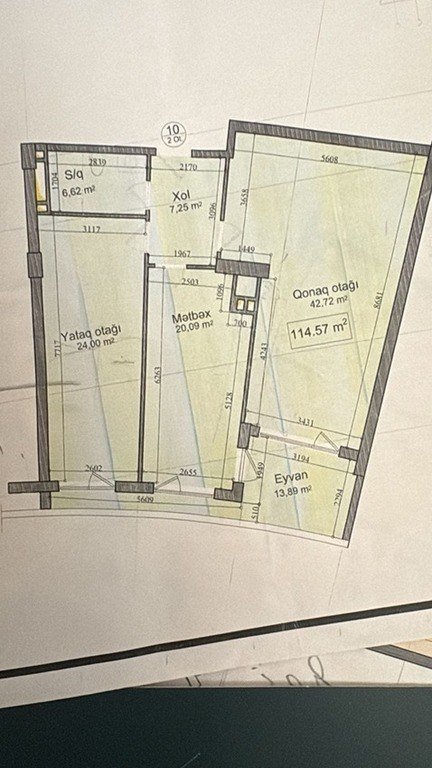 Satılır 2 otaqlı yeni tikili, 115 m², Biləcəri-2