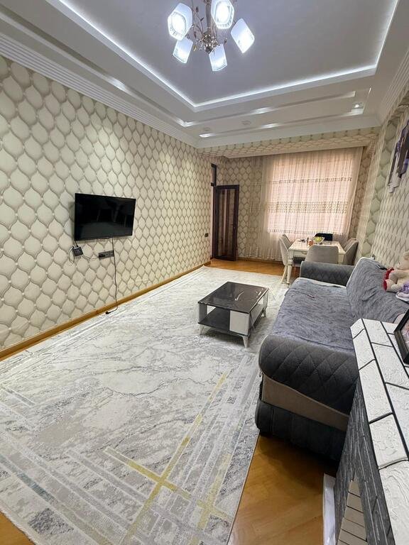 Kirayə verilir 2 otaqlı yeni tikili, 65 m², İnşaatçılar m.-2