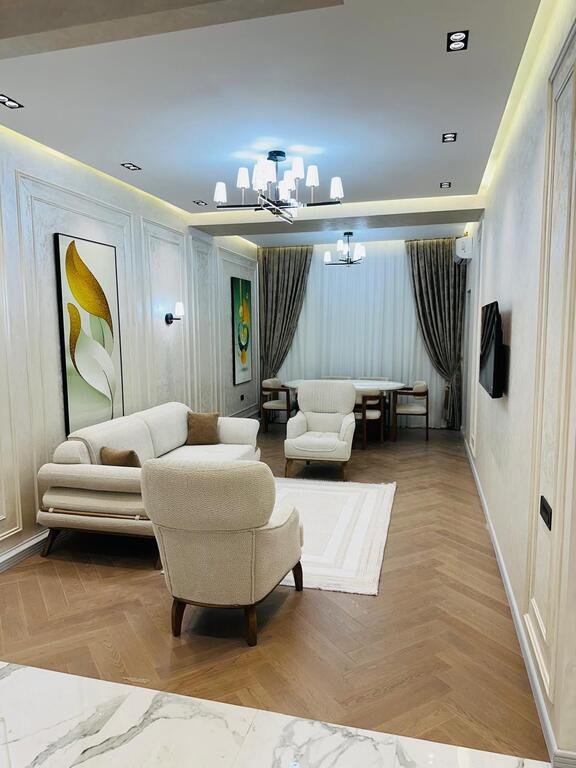 Kirayə verilir 2 otaqlı yeni tikili, 80 m², Nizami m.-1