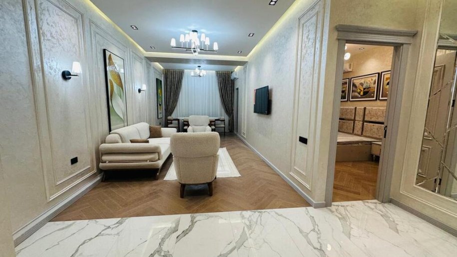 Kirayə verilir 2 otaqlı yeni tikili, 80 m², Nizami m.-5