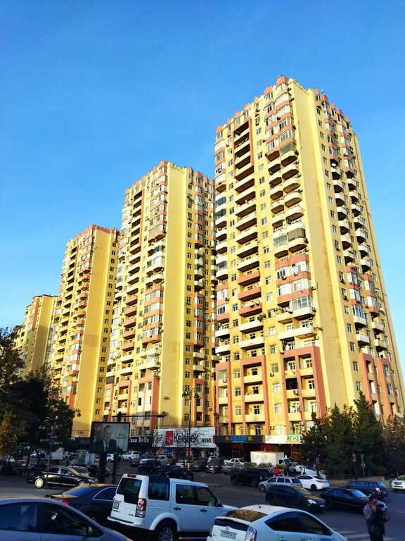 Satılır 2 otaqlı yeni tikili, 95 m², İnşaatçılar m.-1