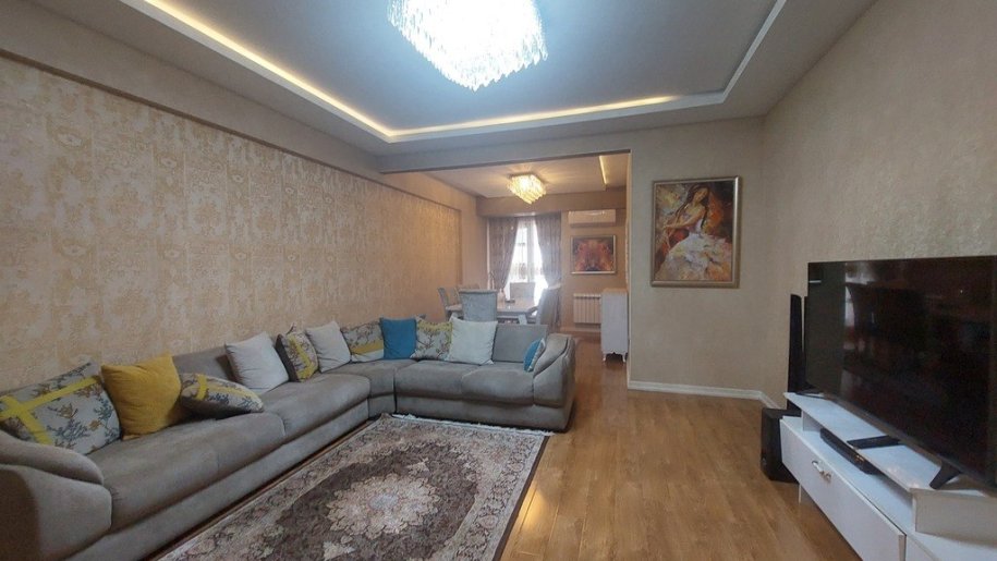 Satılır 3 otaqlı yeni tikili, 112 m², Xətai m.-4