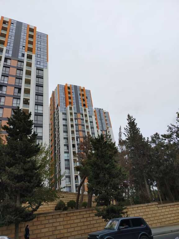 Satılır 3 otaqlı yeni tikili, 64 m², Memar Əcəmi m.-1