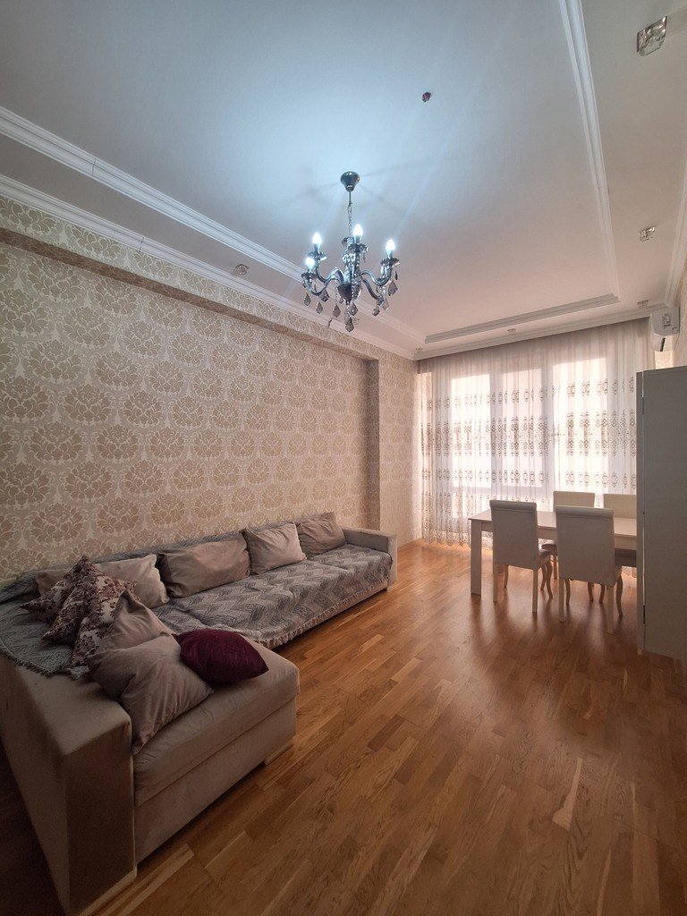 Kirayə verilir 2 otaqlı yeni tikili, 55 m², İnşaatçılar m.-1