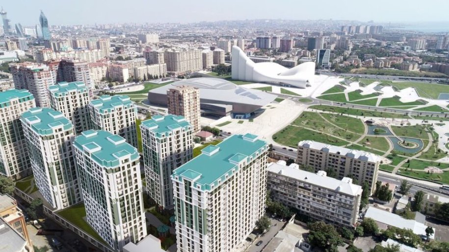 Satılır 3 otaqlı yeni tikili, 95 m², Gənclik m.-1