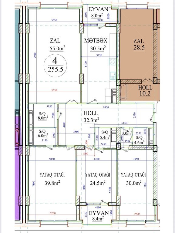 Satılır 4 otaqlı yeni tikili, 255 m², Nizami m.-9