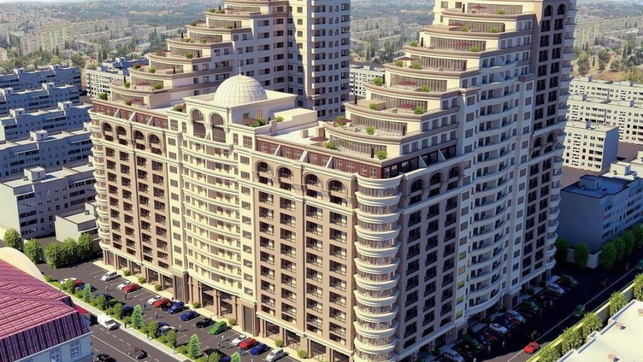 Satılır 3 otaqlı yeni tikili, 128 m², Bakıxanov (Razin)-1