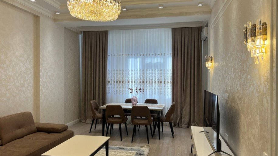 Satılır 2 otaqlı yeni tikili, 90 m², Elmlər Akademiyası m.-3