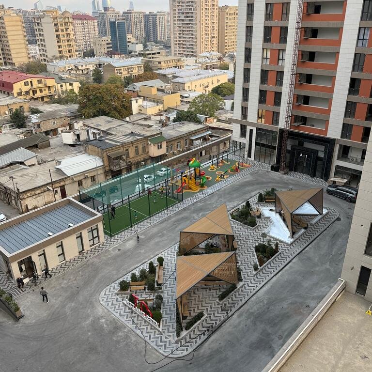 Satılır 2 otaqlı yeni tikili, 45 m², Nizami m.-12