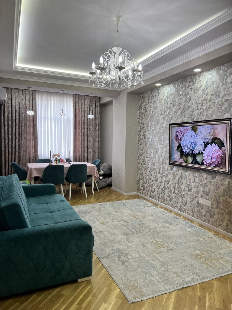 Satılır 2 otaqlı yeni tikili, 94 m², Qara Qarayev m.-1