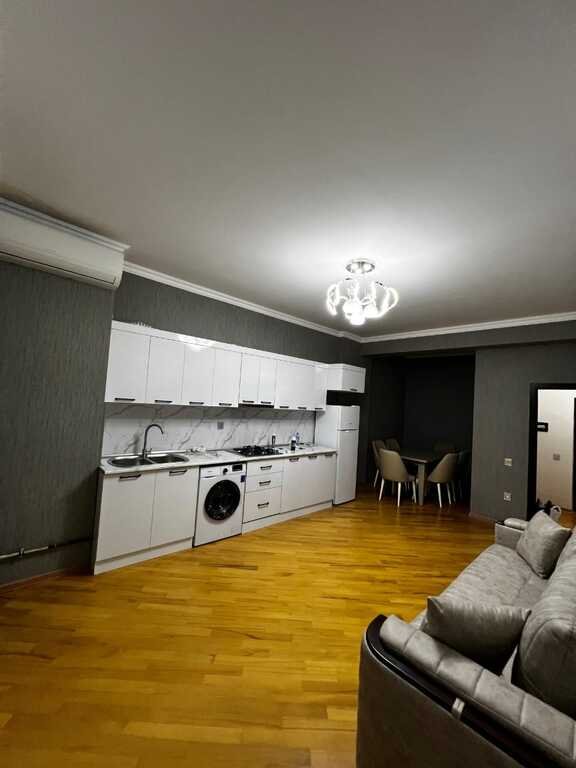 Kirayə verilir 1 otaqlı yeni tikili, 58 m², Qara Qarayev m.-3