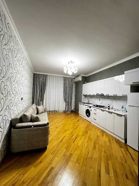 Kirayə verilir 1 otaqlı yeni tikili, 58 m², Qara Qarayev m.-5