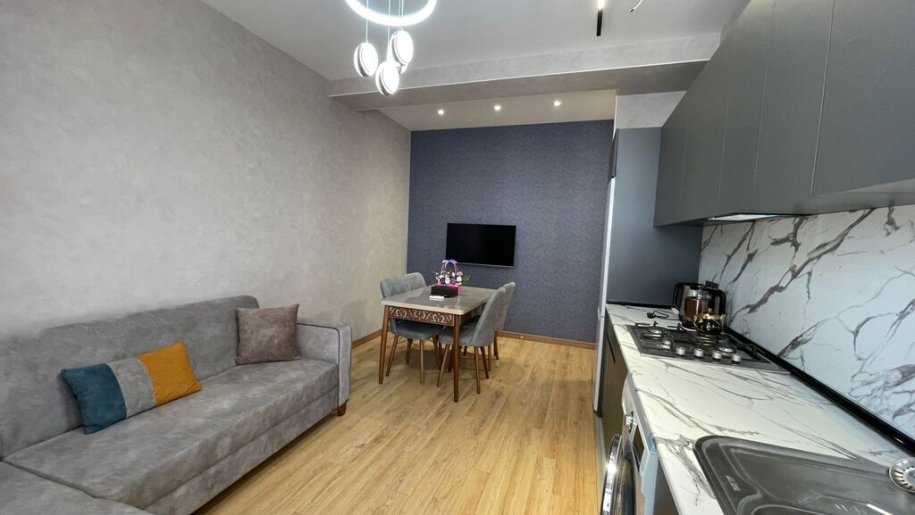 Kirayə verilir 2 otaqlı yeni tikili, 55 m², İnşaatçılar m.-2