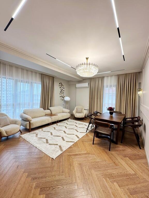 Satılır 3 otaqlı yeni tikili, 127 m², Xətai m.-1
