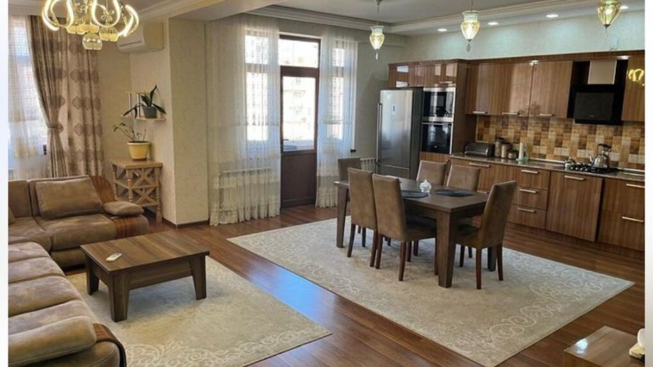 Kirayə verilir 3 otaqlı yeni tikili, 120 m², Xətai m.-1