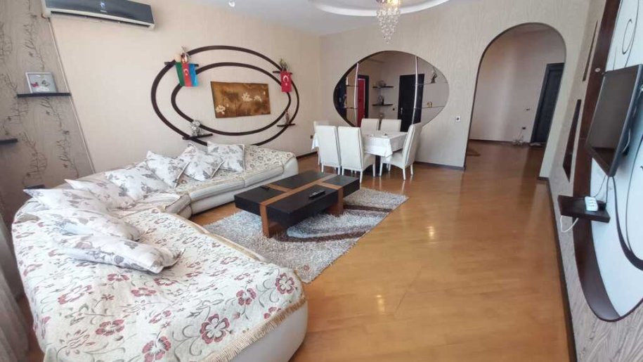 Satılır 3 otaqlı yeni tikili, 140 m², Xətai m.-5
