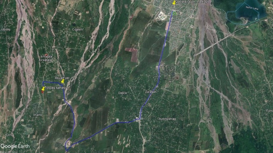 45 sot torpaq satılır, Qəbələ-7