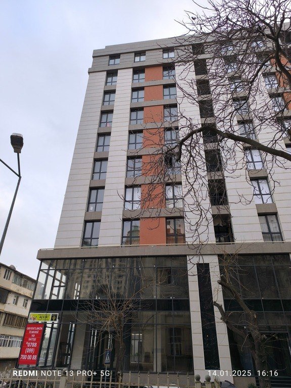 Satılır 3 otaqlı yeni tikili, 126 m², Nizami m.-1