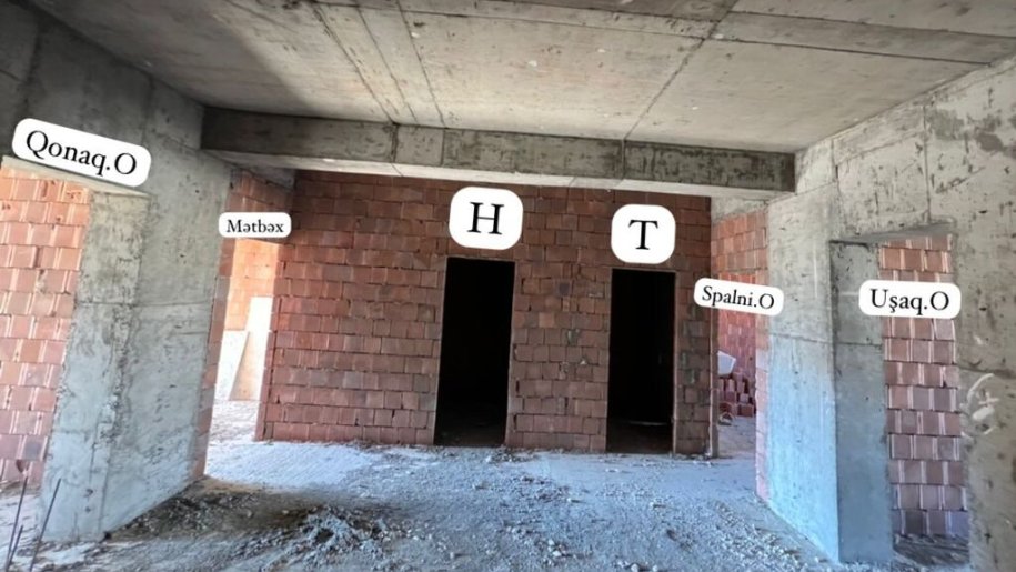 Satılır 3 otaqlı yeni tikili, 150 m², Elmlər Akademiyası m.-5