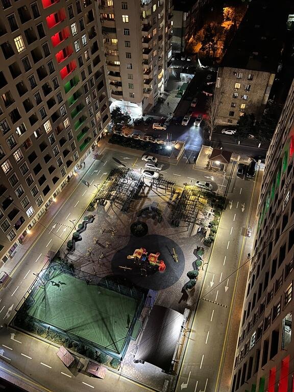 Kirayə verilir 1 otaqlı yeni tikili, 60 m², İnşaatçılar m.-16