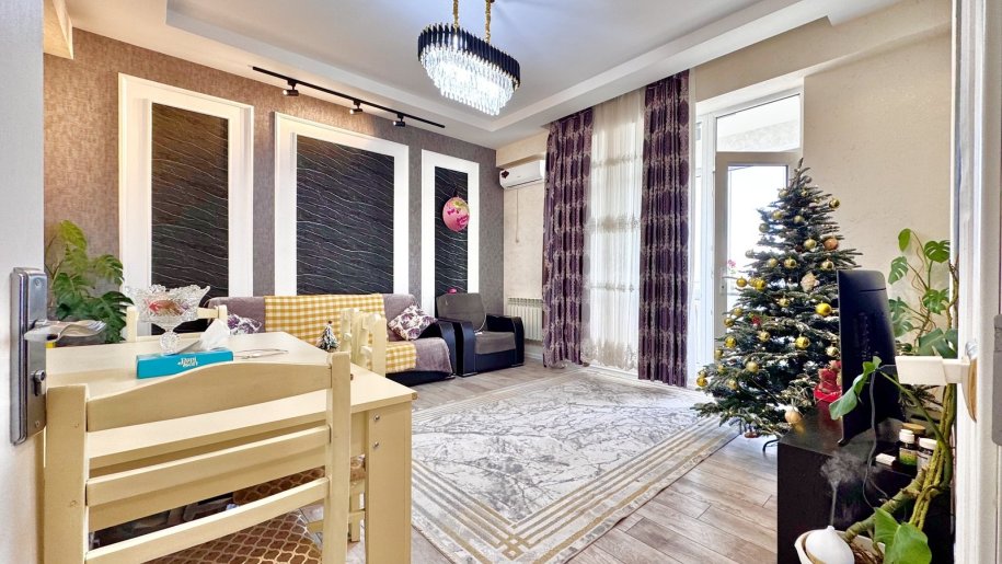 Satılır 2 otaqlı yeni tikili, 60 m², Qara Qarayev m.-1