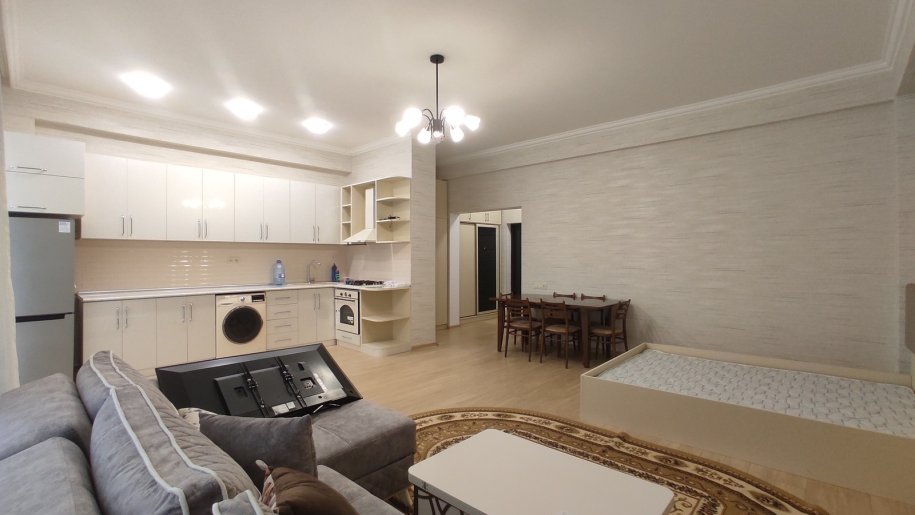 Satılır 1 otaqlı yeni tikili, 60 m², Qara Qarayev m.-4