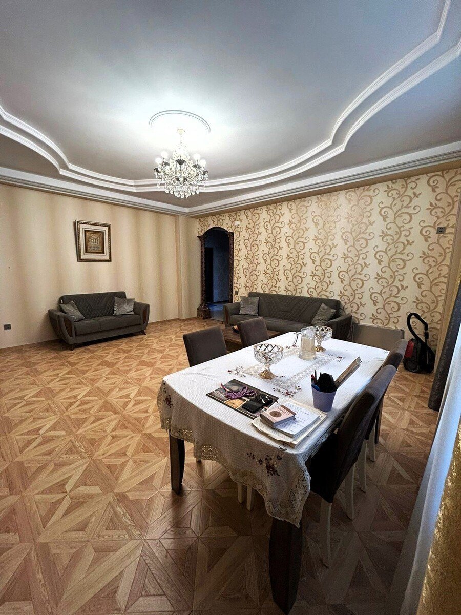 Satılır 3 otaqlı yeni tikili, 122 m², Qara Qarayev m.-3