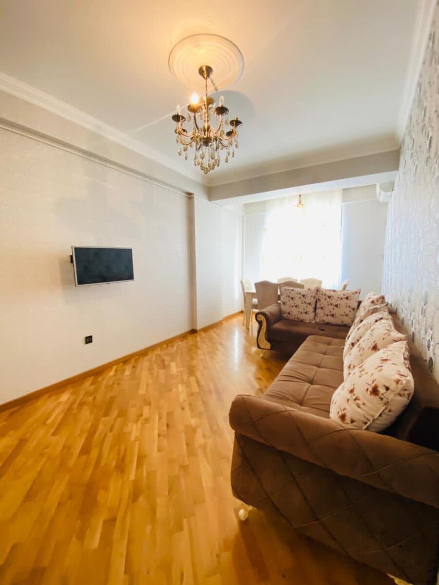 Kirayə verilir 2 otaqlı yeni tikili, 75 m², Qara Qarayev m.-3