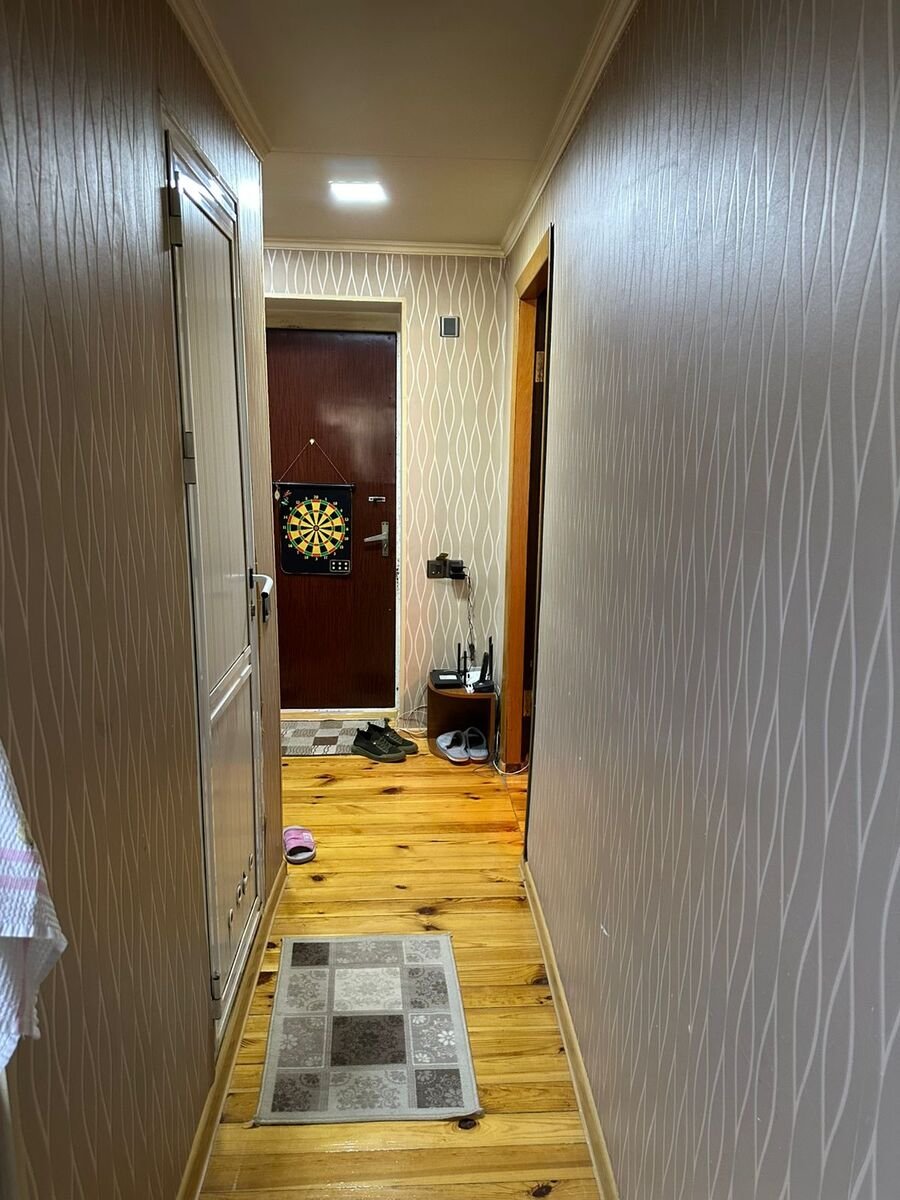 Satılır 3 otaqlı köhnə tikili, 57 m², Elmlər Akademiyası m.-9