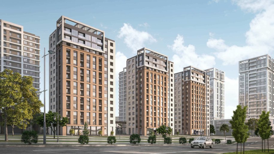 Satılır 2 otaqlı yeni tikili, 111.6 m², Elmlər Akademiyası m.-1