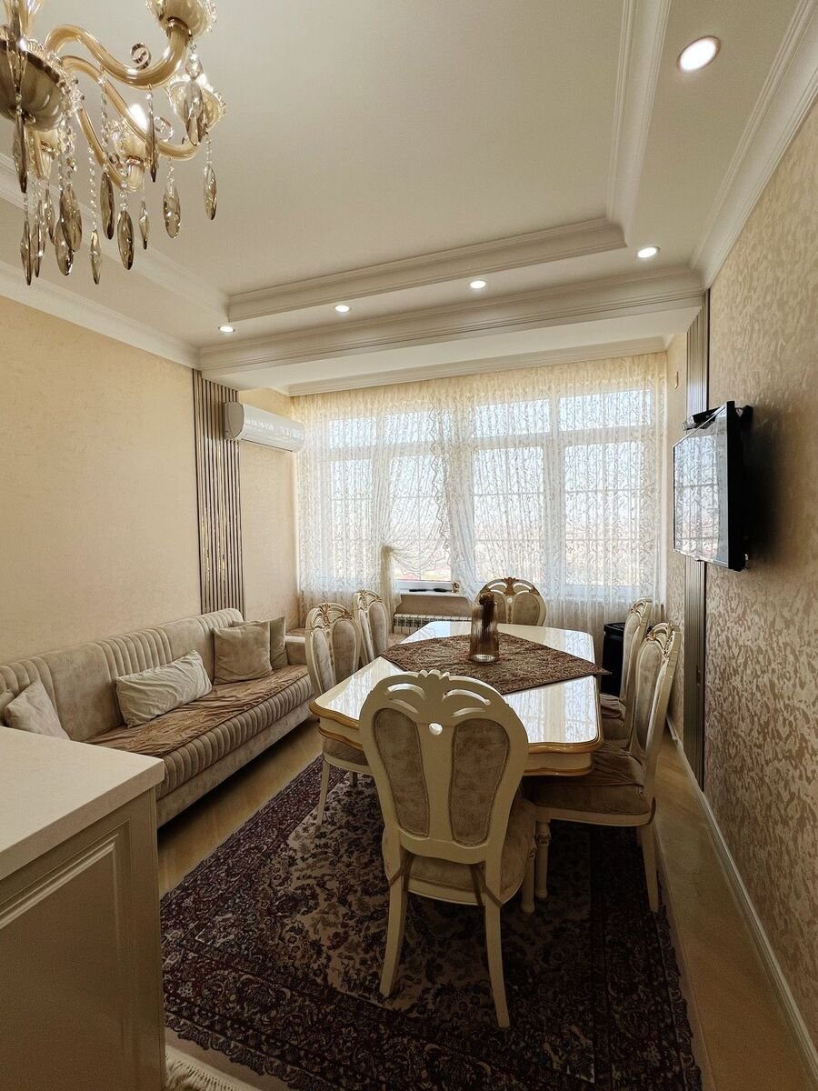 Satılır 3 otaqlı yeni tikili, 88.5 m², Qara Qarayev m.-1