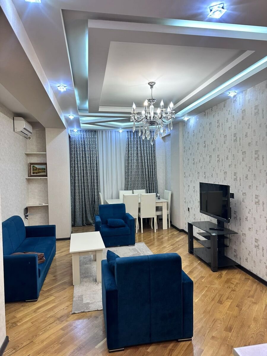 Satılır 3 otaqlı yeni tikili, 95 m², Xətai m.-1