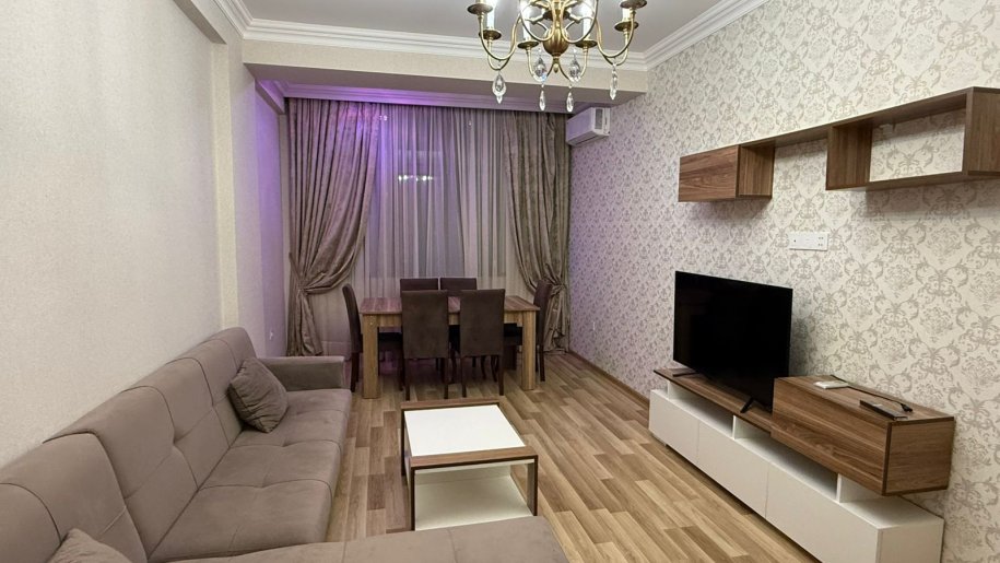 Kirayə verilir 2 otaqlı yeni tikili, 75 m², İnşaatçılar m.-6