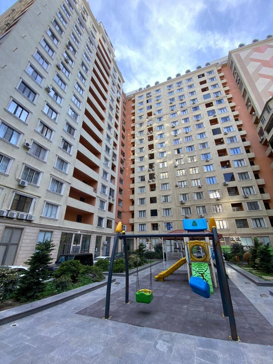Satılır 3 otaqlı yeni tikili, 110 m², Elmlər Akademiyası m.-3